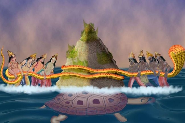 समुद्र मंथन क्यों करना पड़ा, समुद्र मंथन कहाँ हुआ