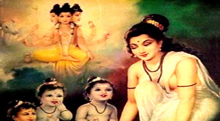 जब सती अनुसूया के तप से त्रिदेव बन गए शिशु