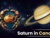 कर्क लग्न की कुंडली में शनि का प्रभाव